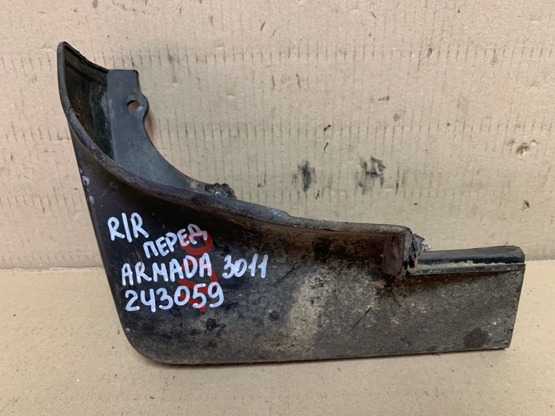 Брызговик задний правый INFINITI QX56 / TITAN / ARMADA 04-16 2005 Внедорожник VK56DE 93882-7S000 Б/У