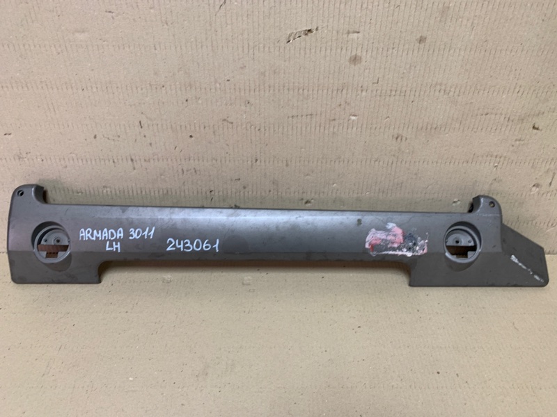 Рейлинги задние левые INFINITI QX56 / TITAN / ARMADA 04-16 2005 Внедорожник VK56DE 73873-7S000 Б/У