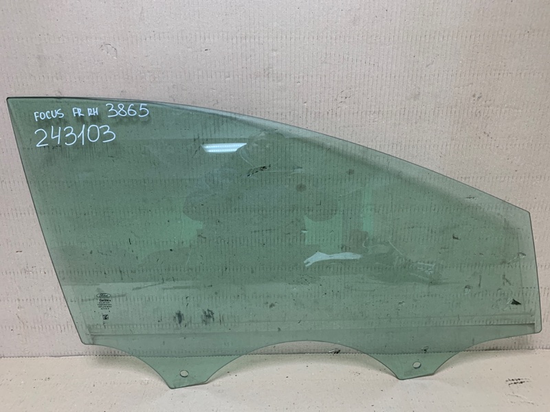 Запчасть стекло двери переднее правое FORD FOCUS 10-18 2014 Хетчбек 2.0 C20HDEX CV6Z-5821410-A Б/У Стекло двери переднее правое FORD FOCUS 10-18 2014 Хетчбек 2.0 C20HDEX CV6Z-5821410-A Б/У