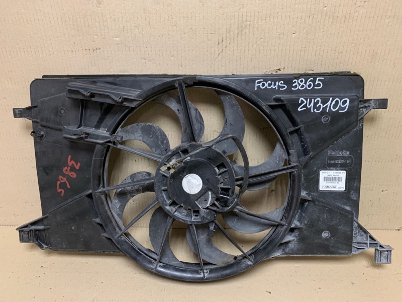 Диффузор вентилятора основного радиатора FORD FOCUS 10-18 2014 Хетчбек 2.0 C20HDEX CV6Z-8C607-R Б/У