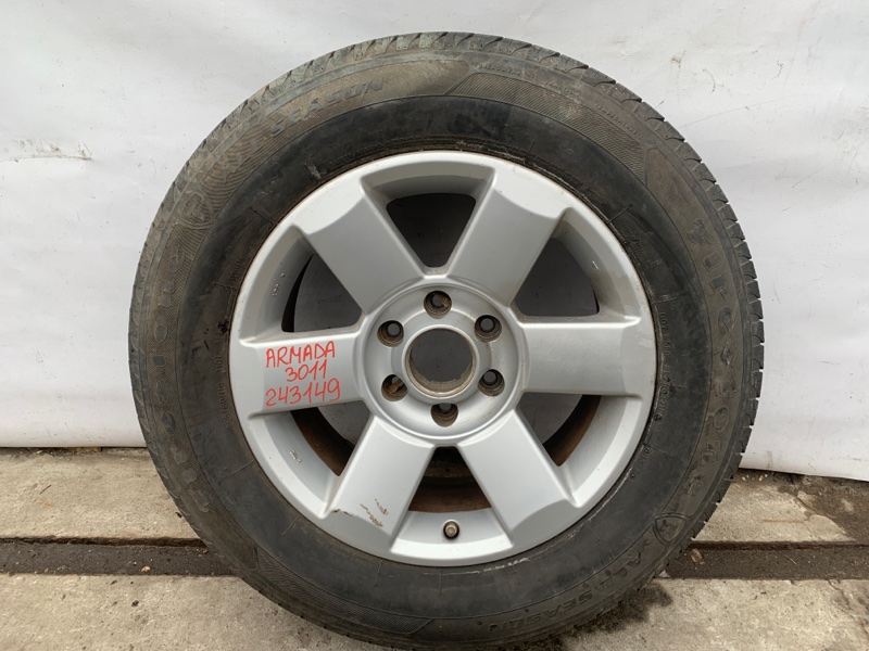 Диск R18 INFINITI QX56 / TITAN / ARMADA 04-16 2005 Внедорожник VK56DE 40300-7S501 Б/У