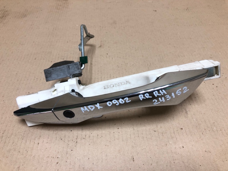 Ручка двери наружная задняя правая ACURA MDX (YD3) 13-21 2014 Внедорожник 3.5 J35Y5 72641-TZ5-A12 Б/У