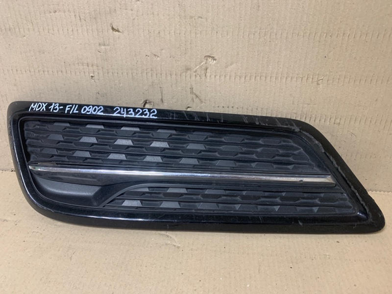 Запчасть накладка бампера передняя левая ACURA MDX (YD3) 13-21 2014 Внедорожник 3.5 J35Y5 71107-TZ5-A01 Б/У Накладка бампера передняя левая ACURA MDX (YD3) 13-21 2014 Внедорожник 3.5 J35Y5 71107-TZ5-A01 Б/У