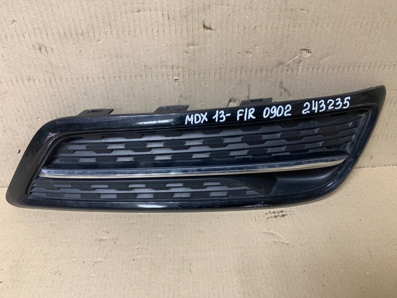 Накладка бампера передняя правая MDX (YD3) 13-21 2014 Внедорожник 3.5 J35Y5 Накладка бампера передняя правая MDX (YD3) 13-21 2014 Внедорожник 3.5 J35Y5