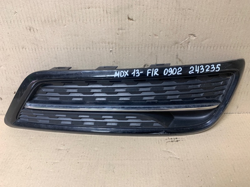 Накладка бампера передняя правая MDX (YD3) 13-21 2014 Внедорожник 3.5 J35Y5 Накладка бампера передняя правая MDX (YD3) 13-21 2014 Внедорожник 3.5 J35Y5