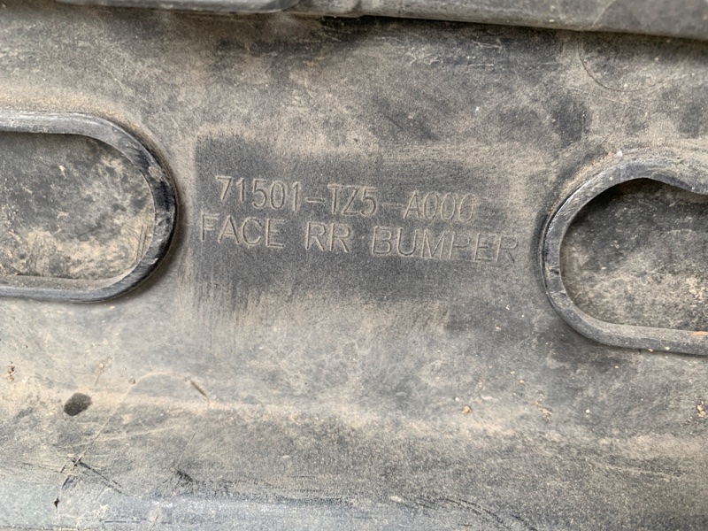 Бампер задний MDX (YD3) 13-21 2014 Внедорожник 3.5 J35Y5