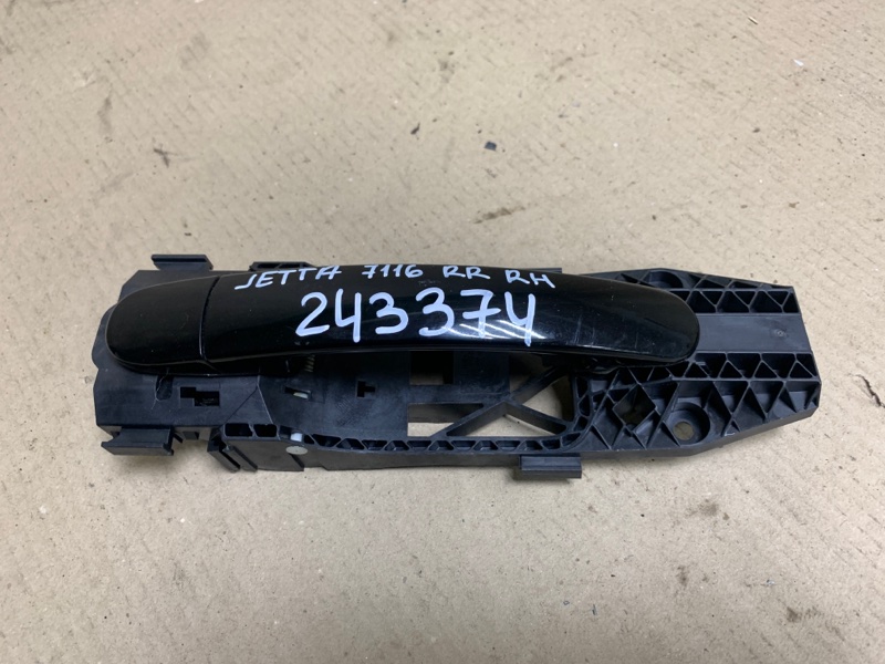 Ручка двери наружная задняя правая VOLKSWAGEN JETTA USA 10-17 2011 CBTA 2.5L 1K5 837 205 Б/У