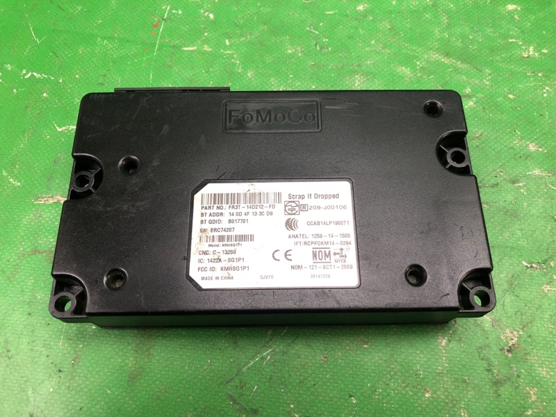 Блок управления блютуз FORD FOCUS 10-18 2015 CB8 2.0 XQDA FR3Z-14D212-FB Б/У