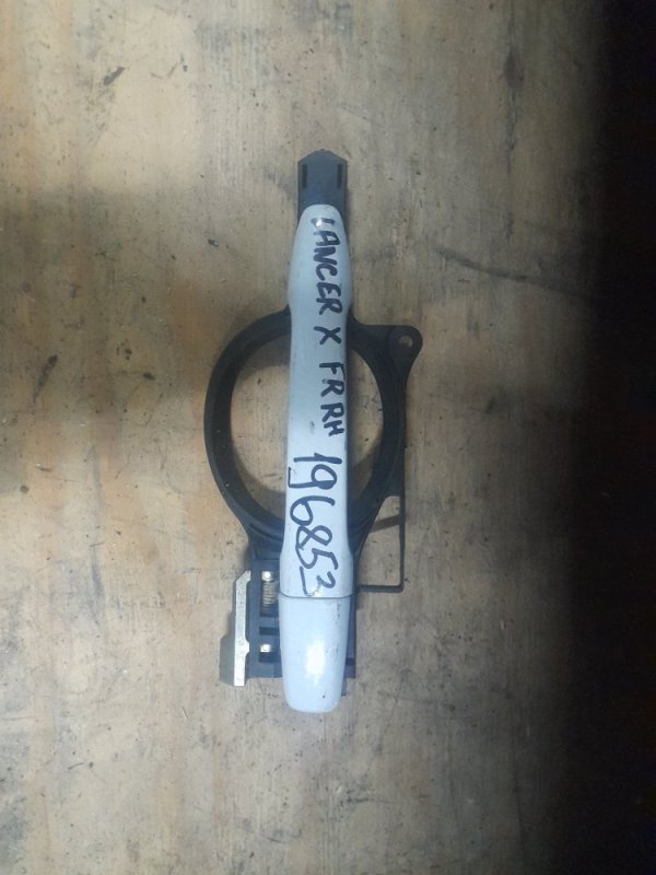 Запчасть ручка двери наружная передняя правая MITSUBISHI LANCER X 10 07-15 2011 Седан 2.0 5716A014WA Б/У Ручка двери наружная передняя правая MITSUBISHI LANCER X 10 07-15 2011 Седан 2.0 5716A014WA Б/У