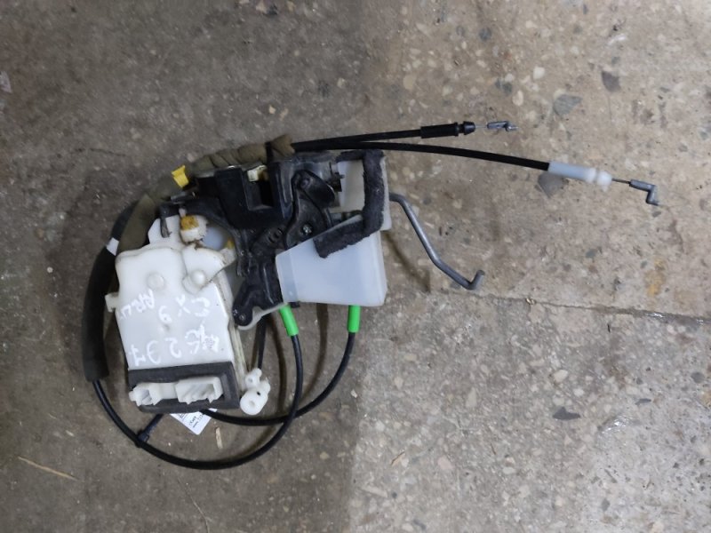 Замок двери задний левый MAZDA CX-9 06-16 TD12-73-310D Б/У