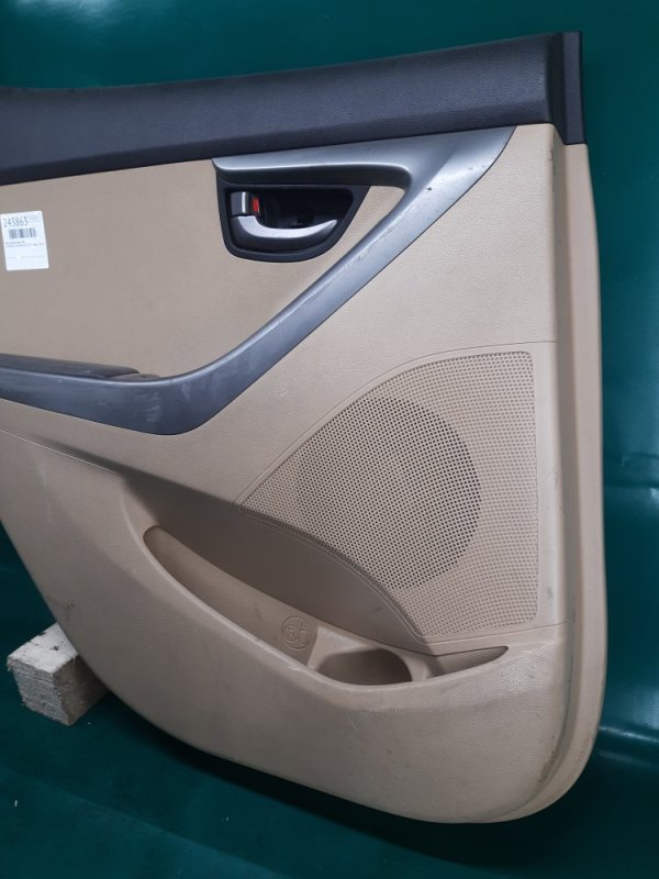 Карта двери задняя левая ELANTRA MD 10-15 2013 Седан 1.8 G4NB