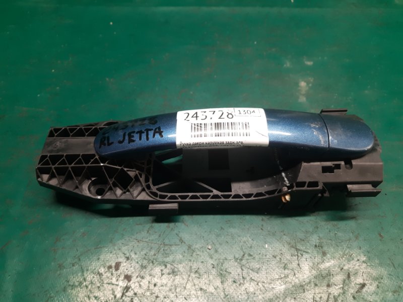 Ручка двери наружная задняя левая JETTA USA 10-17 2016 Седан 1.4L TSI I-4 Turbocharged