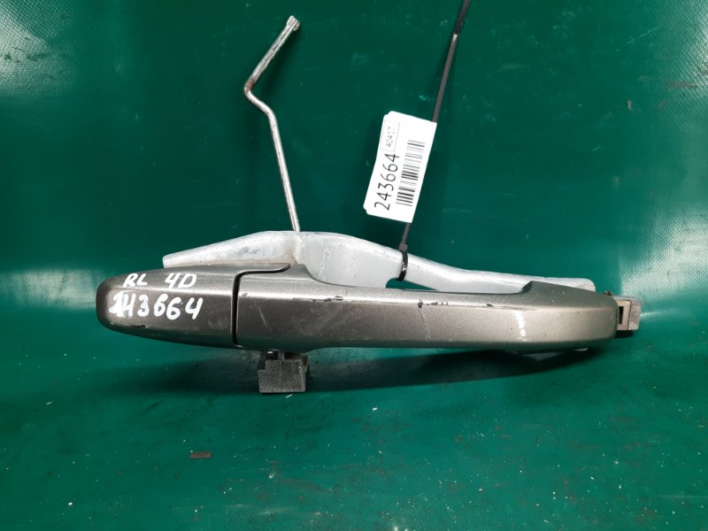 Ручка двери наружная задняя левая HONDA CIVIC 4D 06-11 2008 Седан R18A1 72680-SNE-A11ZF Б/У