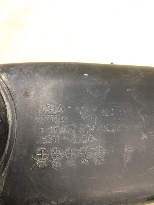 Патрубок воздушного фильтра GRANDEUR 05-11 2005-2010 TG 3.3 G6DB