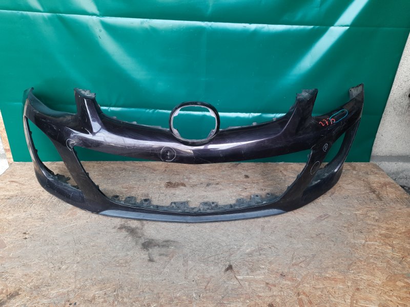 Бампер передний MAZDA CX-7 06-12 2009 Внедорожник 2.5 L5 EH44-50-031FBB Б/У