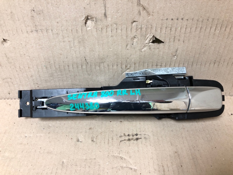 Ручка двери наружная задняя левая NISSAN SENTRA B17 12-21 2018 Седан 82640-9N00A Б/У