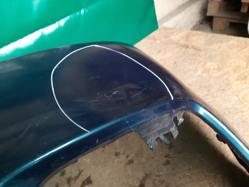 Бампер передний 5 CR 05-10 2008 Минивен 2.3