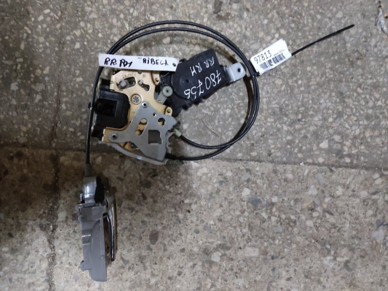 Замок двери задний правый SUBARU TRIBECA B9 05-07 61034XA00A Б/У