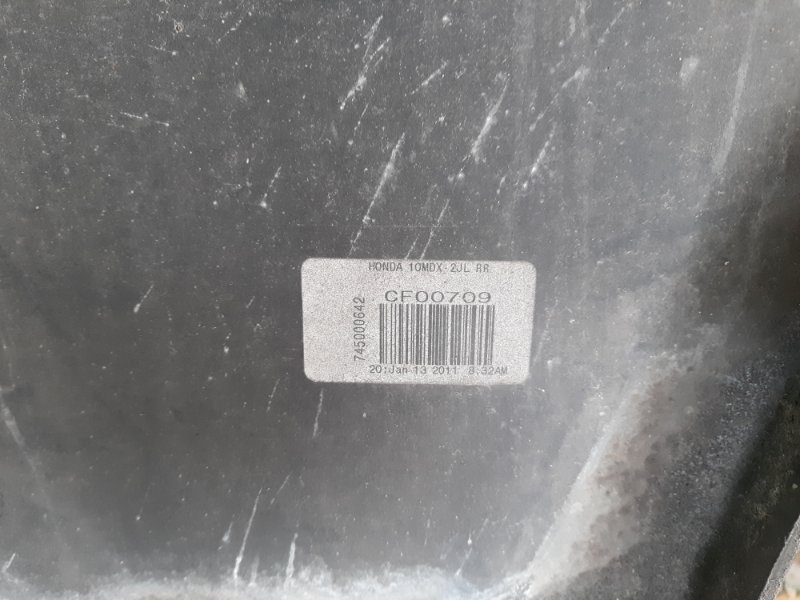 Бампер задний MDX (YD2) 06-13 2011 Внедорожник 3.7 J37A1