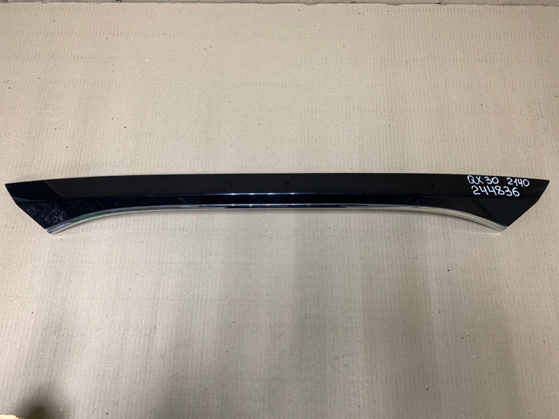 Запчасть накладка крышки багажника INFINITI QX30 16-20 2018 Внедорожник 2.0 20PET 90816-5DA0A Б/У Накладка крышки багажника INFINITI QX30 16-20 2018 Внедорожник 2.0 20PET 90816-5DA0A Б/У