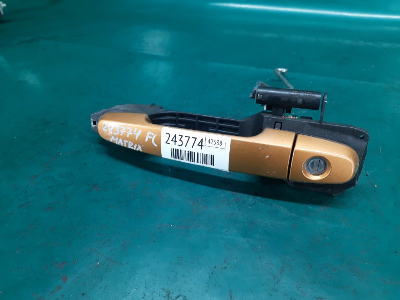 Ручка двери наружная передняя левая TOYOTA MATRIX 08-14 Хэтчбек 1.8 2ZRFE