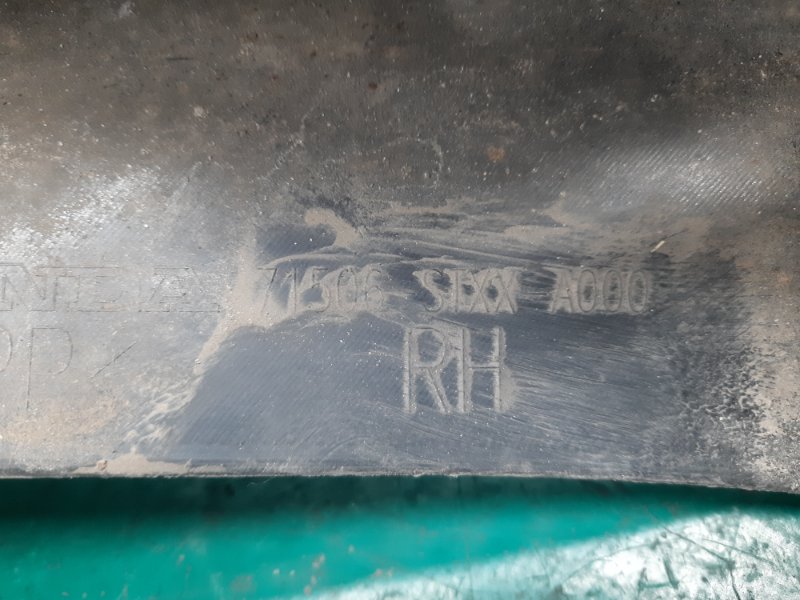 Брызговик задний правый MDX (YD2) 06-13 2011 Внедорожник 3.7 J37A1 Брызговик задний правый MDX (YD2) 06-13 2011 Внедорожник 3.7 J37A1