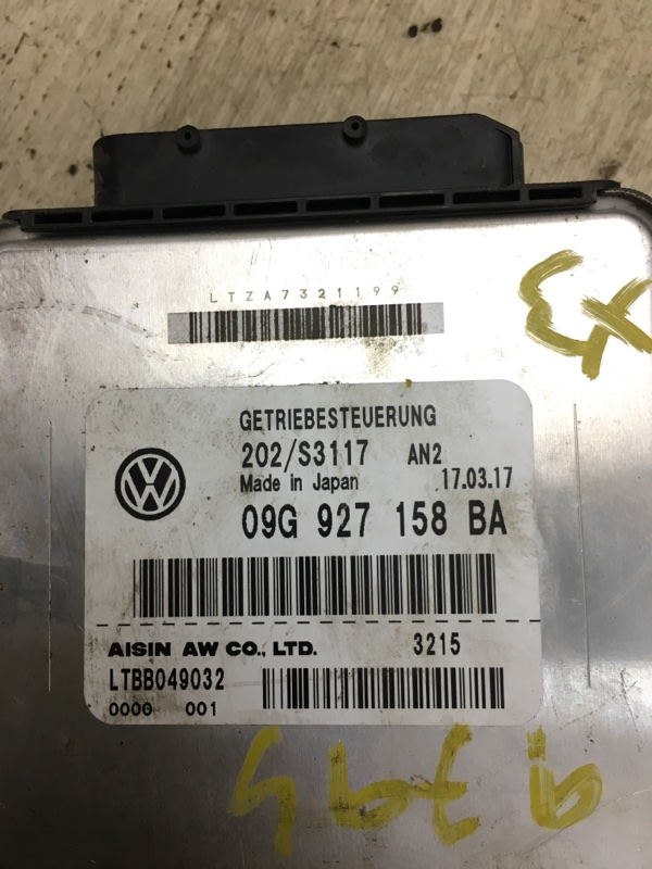 Блок управления АКПП JETTA USA 10-17 JETTA USA 10-17