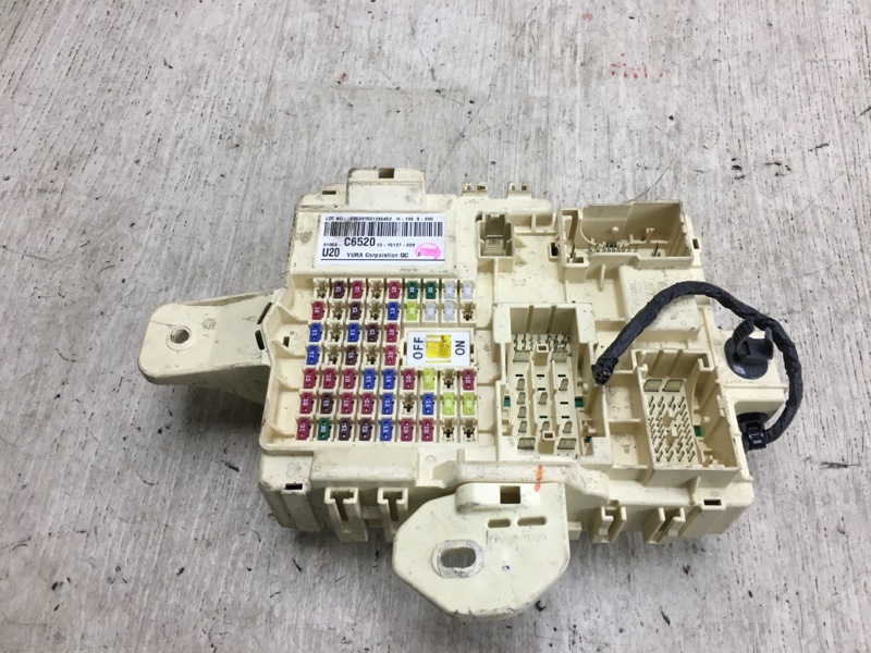 Блок предохранителей салон KIA SORENTO UM 14- 2015 UM 2.4 G4KJ 91950-C6520 Б/У