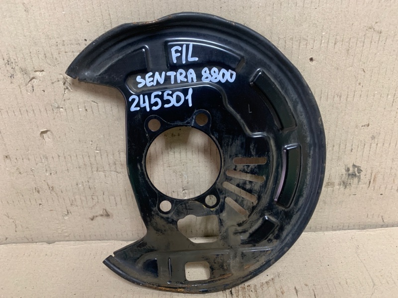 Защита тормозного диска передняя левая NISSAN SENTRA B17 12-21 2018 Седан 41160-3RJ0B Б/У