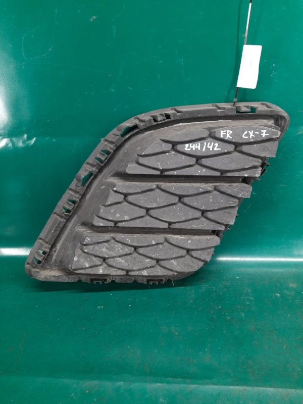 Накладка бампера передняя правая CX-7 06-12 2009 Внедорожник 2.5 L5 Накладка бампера передняя правая CX-7 06-12 2009 Внедорожник 2.5 L5