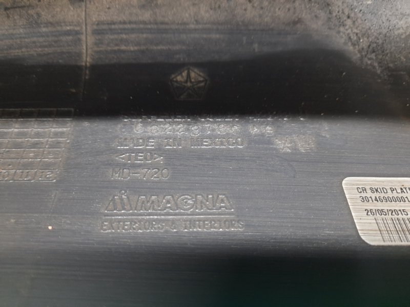 Накладка бампера JOURNEY 08-20 Внедорожник 3.6