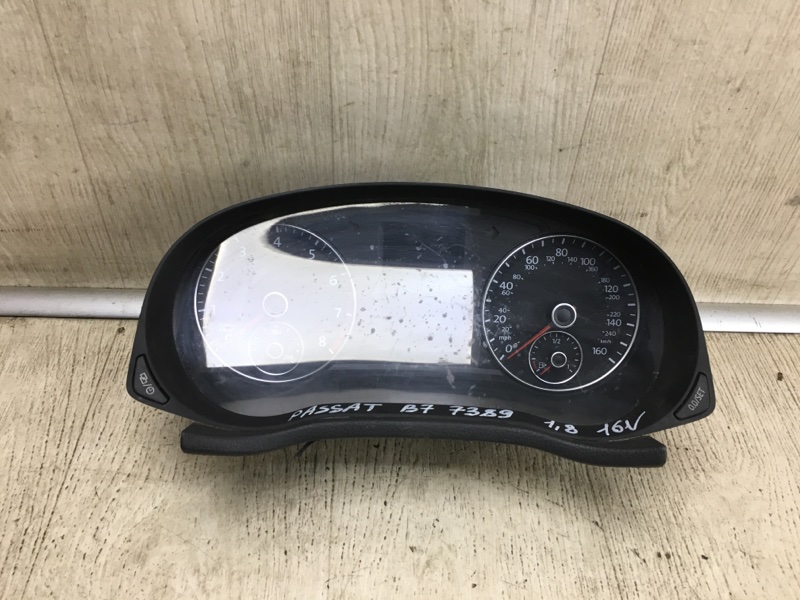 Панель приборов VOLKSWAGEN PASSAT B7 11-15 2014 A32 1.8 CPRA 561 920 960 D Б/У