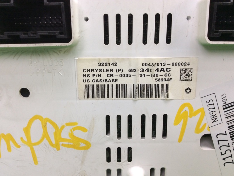 Панель приборов JEEP COMPASS 06-16 MK49 2.0 ECN