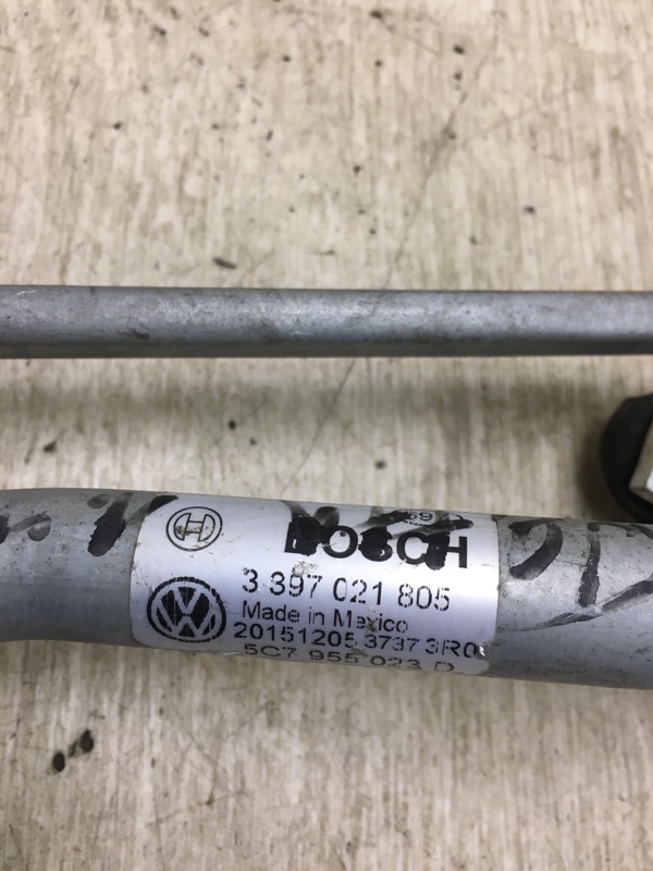 Трапеция стеклоочистителей JETTA USA 10-17