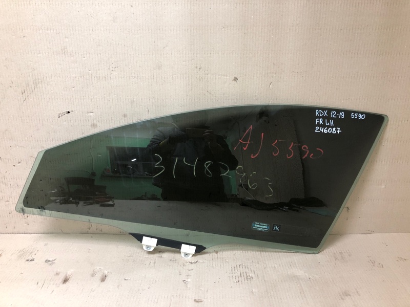 Стекло двери переднее левое ACURA RDX 12-19 2016 Внедорожник 3.5 73350-TX4-A11 Б/У