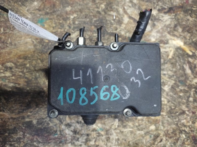 Запчасть блок abs NISSAN TEANA J32 08-14 47660-JN01A Б/У Блок ABS NISSAN TEANA J32 08-14 47660-JN01A Б/У