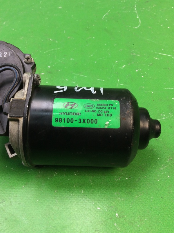Моторчик стеклоочистителя передний ELANTRA MD 10-15 2012 MD 1.8 G4NB Моторчик стеклоочистителя передний ELANTRA MD 10-15 2012 MD 1.8 G4NB