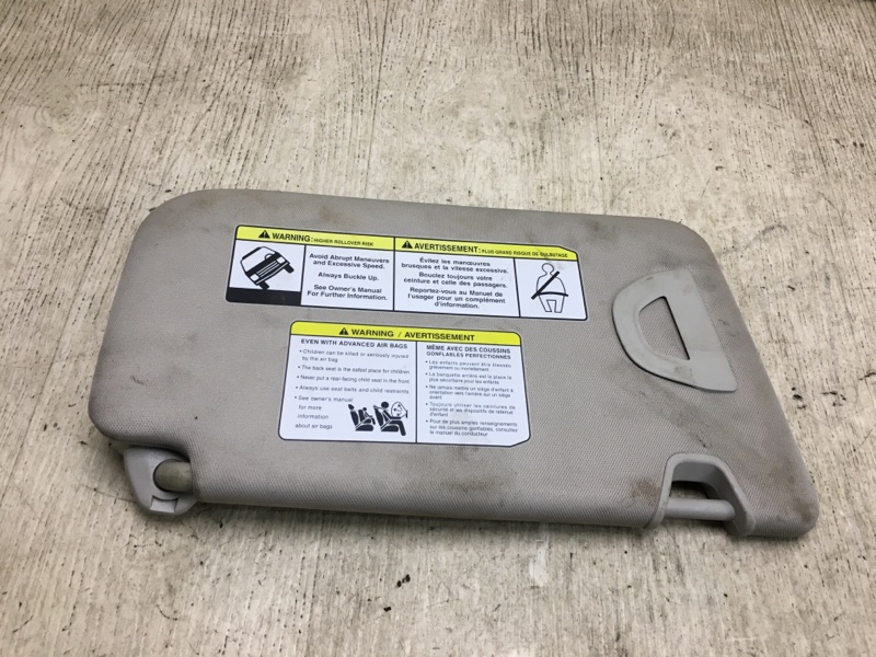 Козырек солнцезащитный левый NISSAN X-TRAIL/ROGUE T32 13-20 T32 2.5 QR25DE