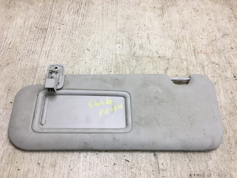 Запчасть козырек солнцезащитный левый MAZDA 3 BM 13-19 2017 BM 2.0 PE-VPS BHN9-69-320A75 Б/У Козырек солнцезащитный левый MAZDA 3 BM 13-19 2017 BM 2.0 PE-VPS BHN9-69-320A75 Б/У