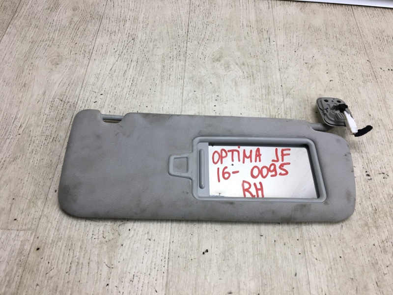 Козырек солнцезащитный правый KIA OPTIMA JF 15-20 2018 JF 2.4 G4KJ 85202-D5000BGA Б/У
