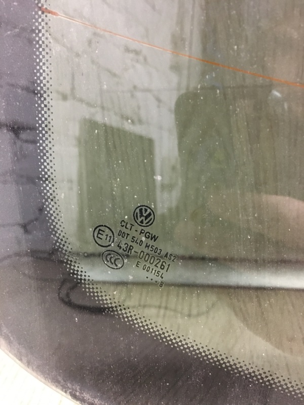 Стекло заднее JETTA USA 18- 2018 JEM 1.4 DGXA