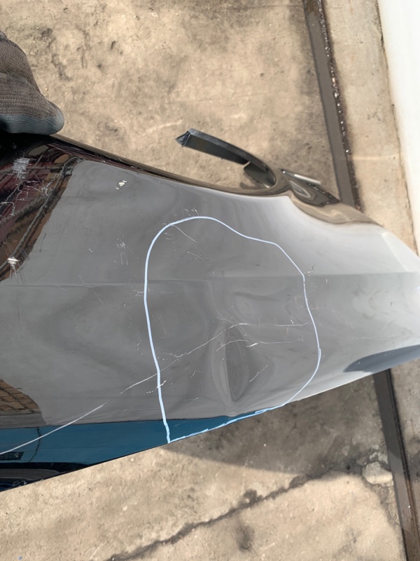 Крыло переднее правое E-CLASS W211 02-09