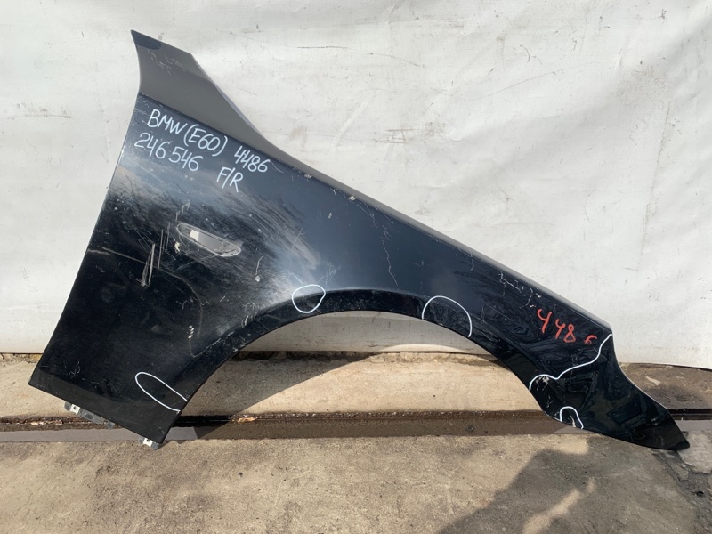 Запчасть крыло переднее правое BMW 5 SERIES 03-10 2006 Седан N52B30A 41357111430 Б/У Крыло переднее правое BMW 5 SERIES 03-10 2006 Седан N52B30A 41357111430 Б/У