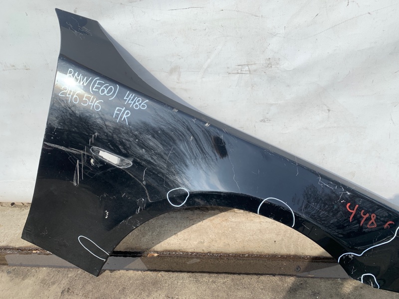 Крыло переднее правое 5 SERIES 03-10 2006 Седан N52B30A Крыло переднее правое 5 SERIES 03-10 2006 Седан N52B30A