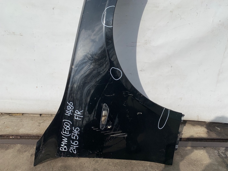 Крыло переднее правое 5 SERIES 03-10 2006 Седан N52B30A Крыло переднее правое 5 SERIES 03-10 2006 Седан N52B30A