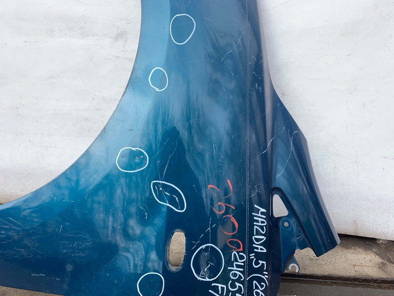 Крыло переднее левое 5 CR 05-10 2008 Минивен 2.3