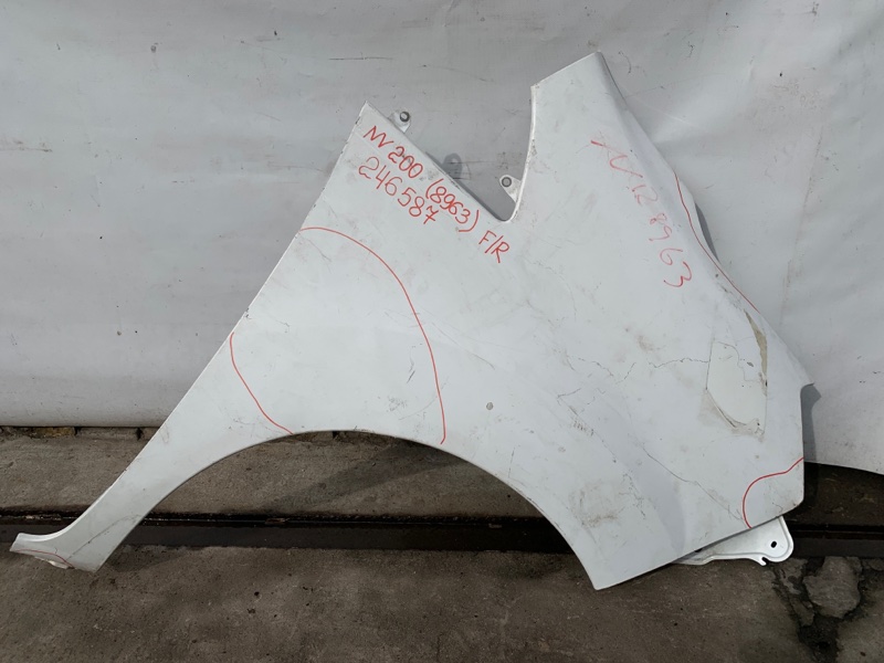 Крыло переднее правое NISSAN NV200 USA 13- 2017 M20X 2.0 MR20DE FCA00-3LMMC Б/У