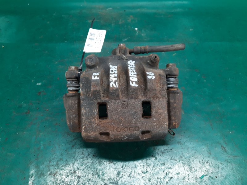 Суппорт тормозной передний правый SUBARU FORESTER SG 02-07 2003 Внедорожник 2.5 EJ251 26292SA000 Б/У