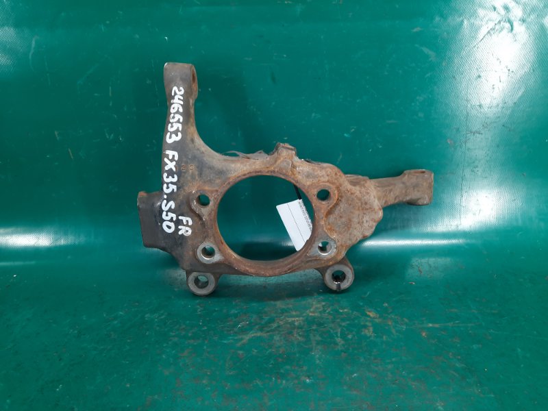 Кулак поворотный правый INFINITI FX S50 03-08 2007 Внедорожник 3.5 VQ35DE 40014-CG000 Б/У