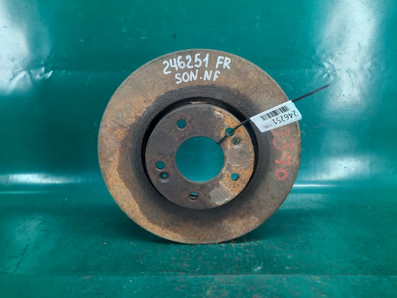 Тормозной диск передний HYUNDAI SONATA NF 04-10 2006 Седан 3.3 G6DB 51712-3K100 Б/У